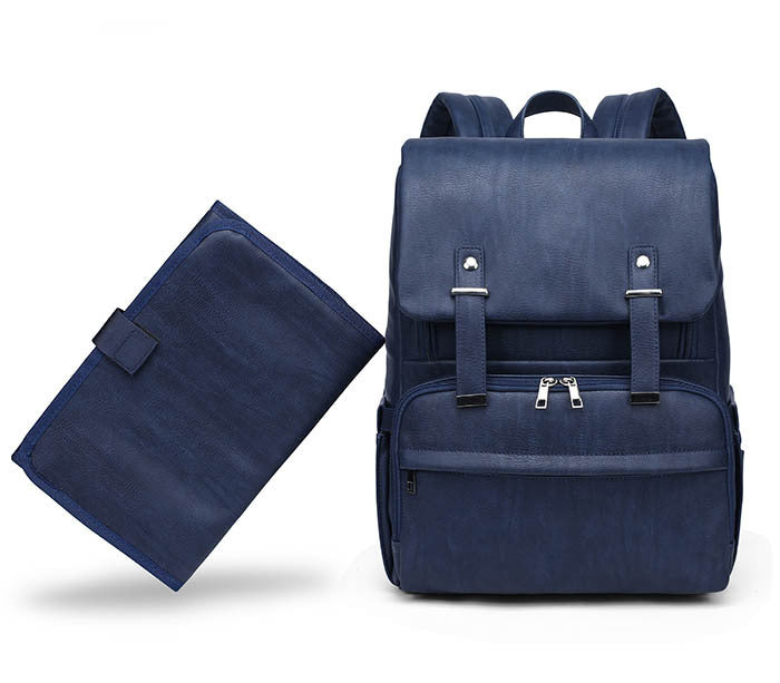 Custom PU Leather Bag Backpack for Moms & Dads