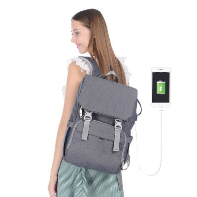 Backpack Mom and Dad Bag – Large Capacity, Durable & Stylish Diaper Backpack for Travel and Daily Use