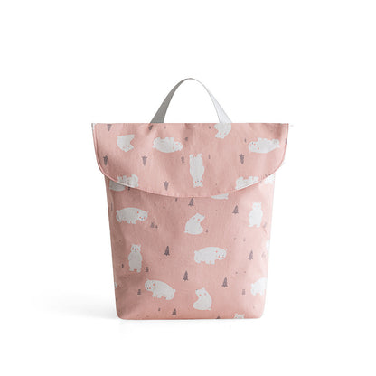 Multi-Pocket Diaper Storage Tote – Style Meets Function