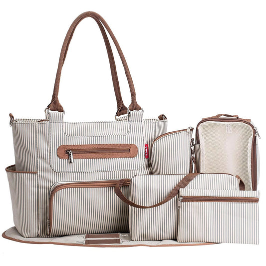 Deluxe Large Capacity Diaper Bag – Tote Bag Style Carry Everything You Need
