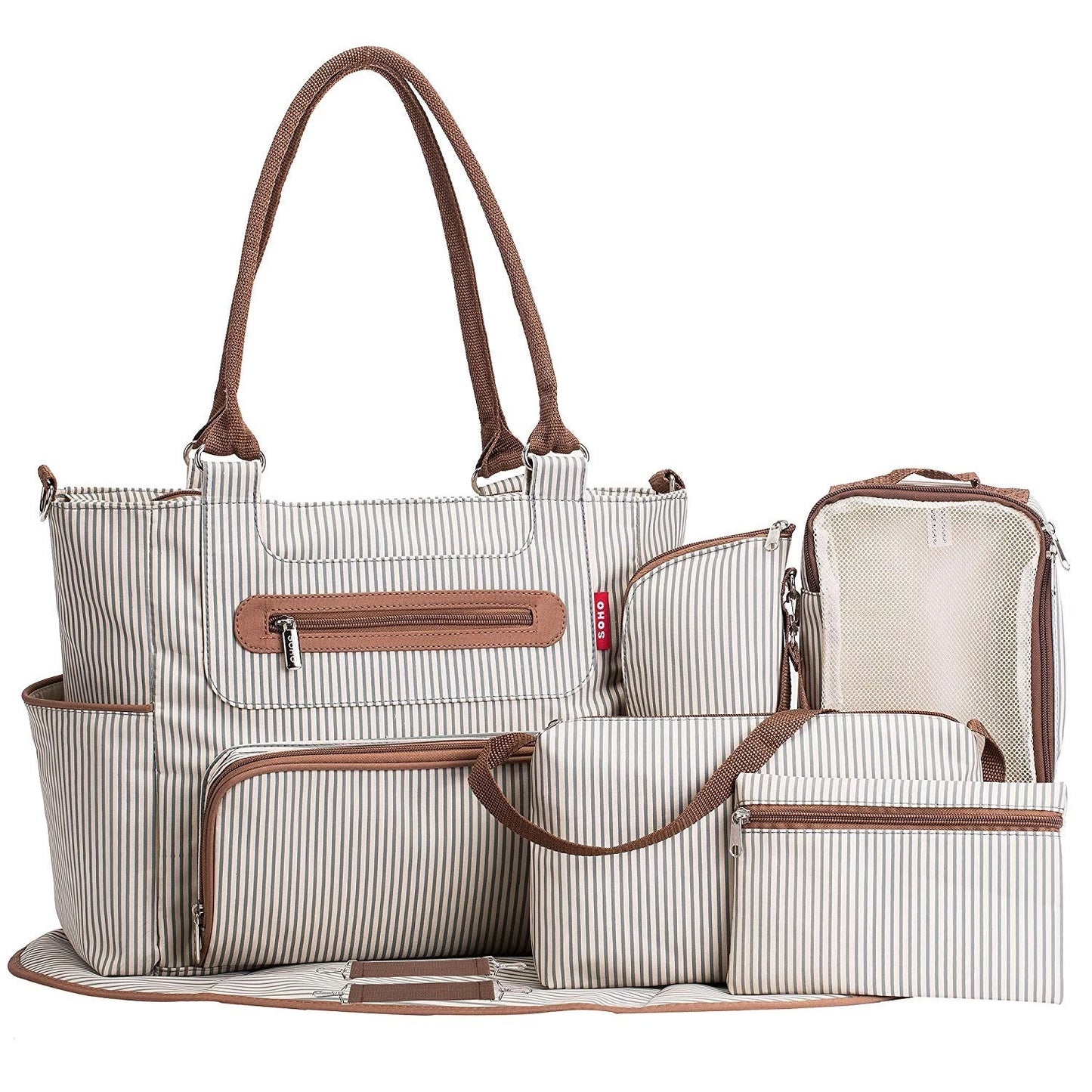 Deluxe Large Capacity Diaper Bag – Tote Bag Style Carry Everything You Need