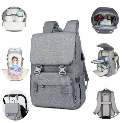 Backpack Mom and Dad Bag – Large Capacity, Durable & Stylish Diaper Backpack for Travel and Daily Use