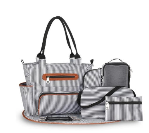Deluxe Large Capacity Diaper Bag – Tote Bag Style Carry Everything You Need