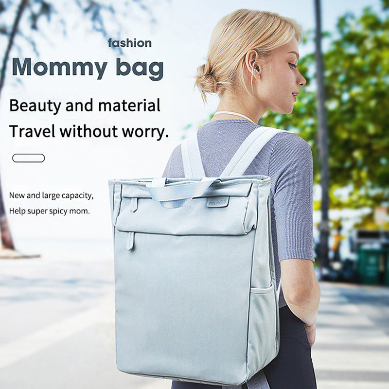 Large Capacity Waterproof Mommy Backpack – Multifunctional & Durable Diaper Bag