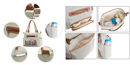 Deluxe Large Capacity Diaper Bag – Tote Bag Style Carry Everything You Need