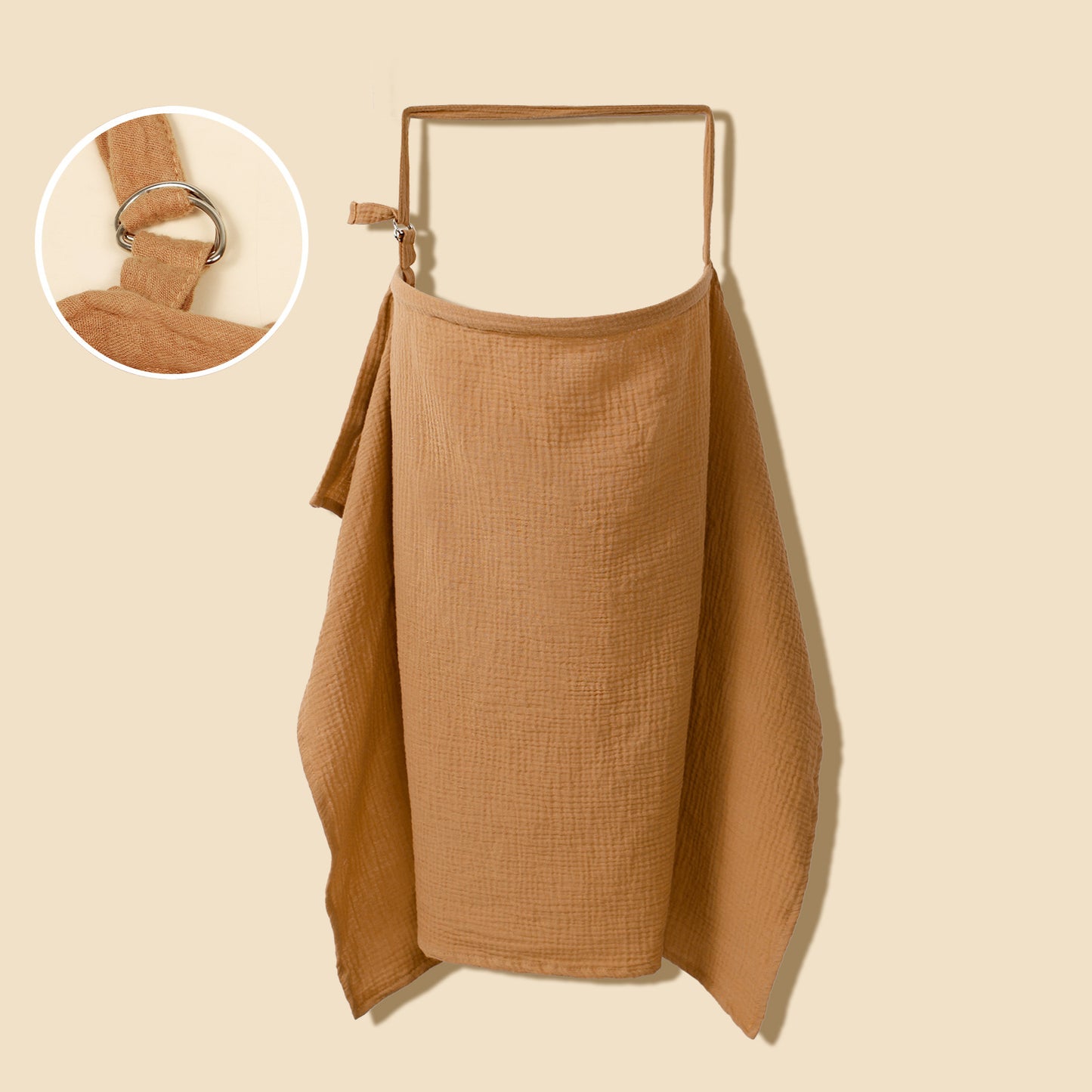 Cotton Nursing Cover Blanket – Soft Privacy On-the-Go