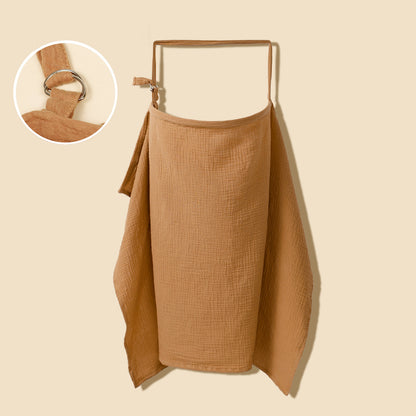 Cotton Nursing Cover Blanket – Soft Privacy On-the-Go