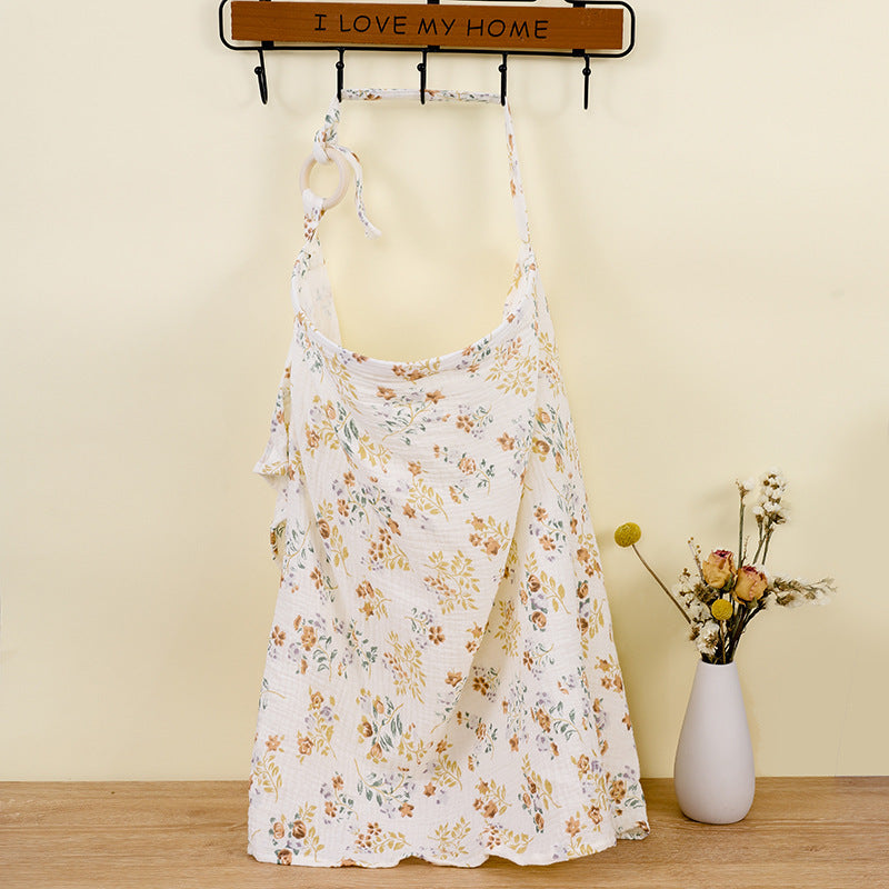 Cotton Nursing Cover Blanket – Soft Privacy On-the-Go