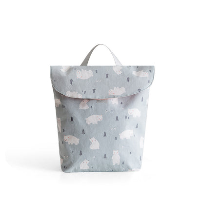 Multi-Pocket Diaper Storage Tote – Style Meets Function
