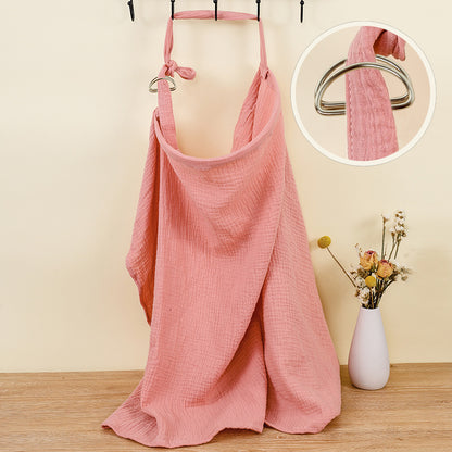Cotton Nursing Cover Blanket – Soft Privacy On-the-Go
