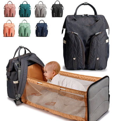 Portable 3-in-1 Diaper Bag with Changing Station - Change & Go -