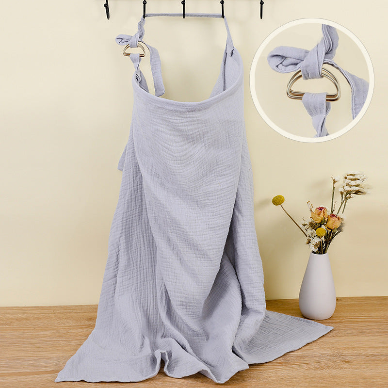 Cotton Nursing Cover Blanket – Soft Privacy On-the-Go