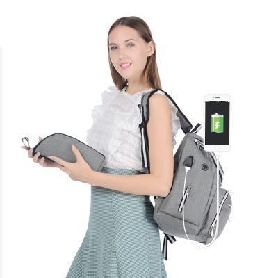 Backpack Mom and Dad Bag – Large Capacity, Durable & Stylish Diaper Backpack for Travel and Daily Use