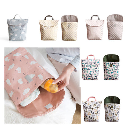 Multi-Pocket Diaper Storage Tote – Style Meets Function