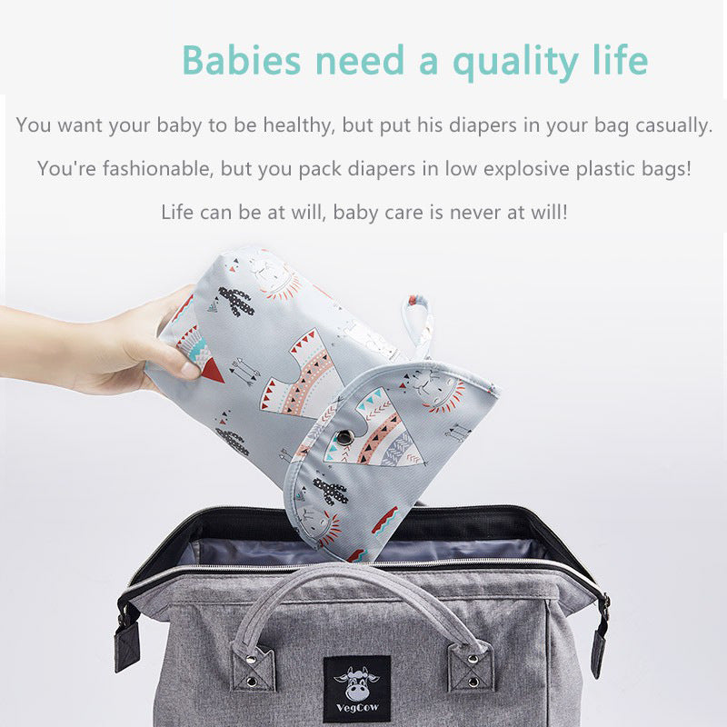 Mini Diaper Storage Pouch – Grab & Go Essentials