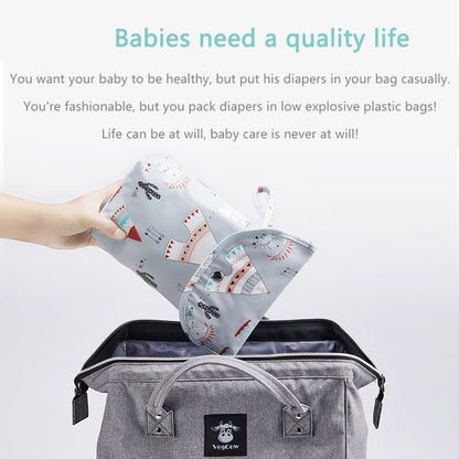 Mini Diaper Storage Pouch – Grab & Go Essentials
