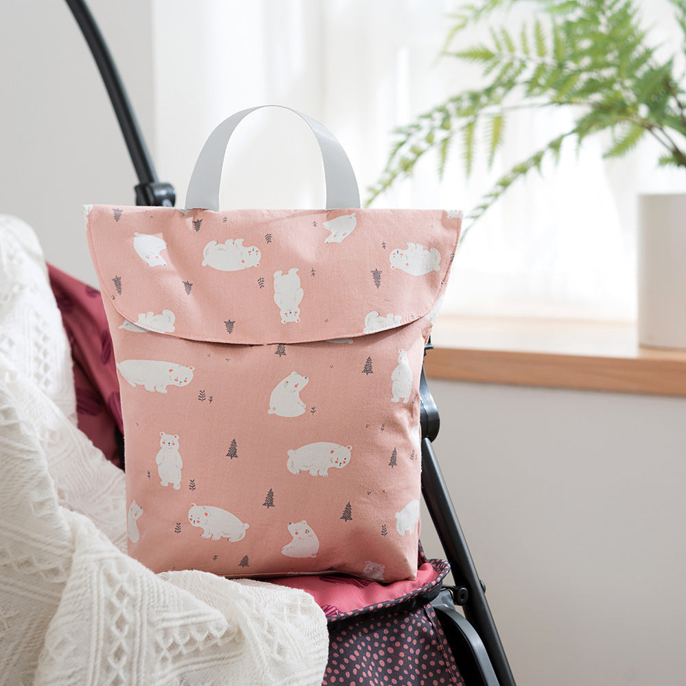 Multi-Pocket Diaper Storage Tote – Style Meets Function