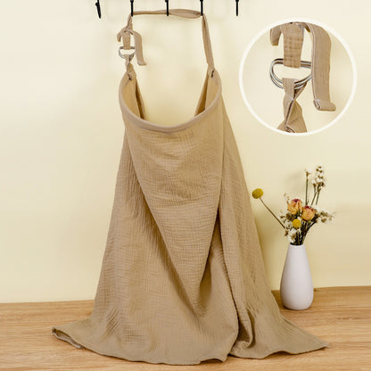 Cotton Nursing Cover Blanket – Soft Privacy On-the-Go