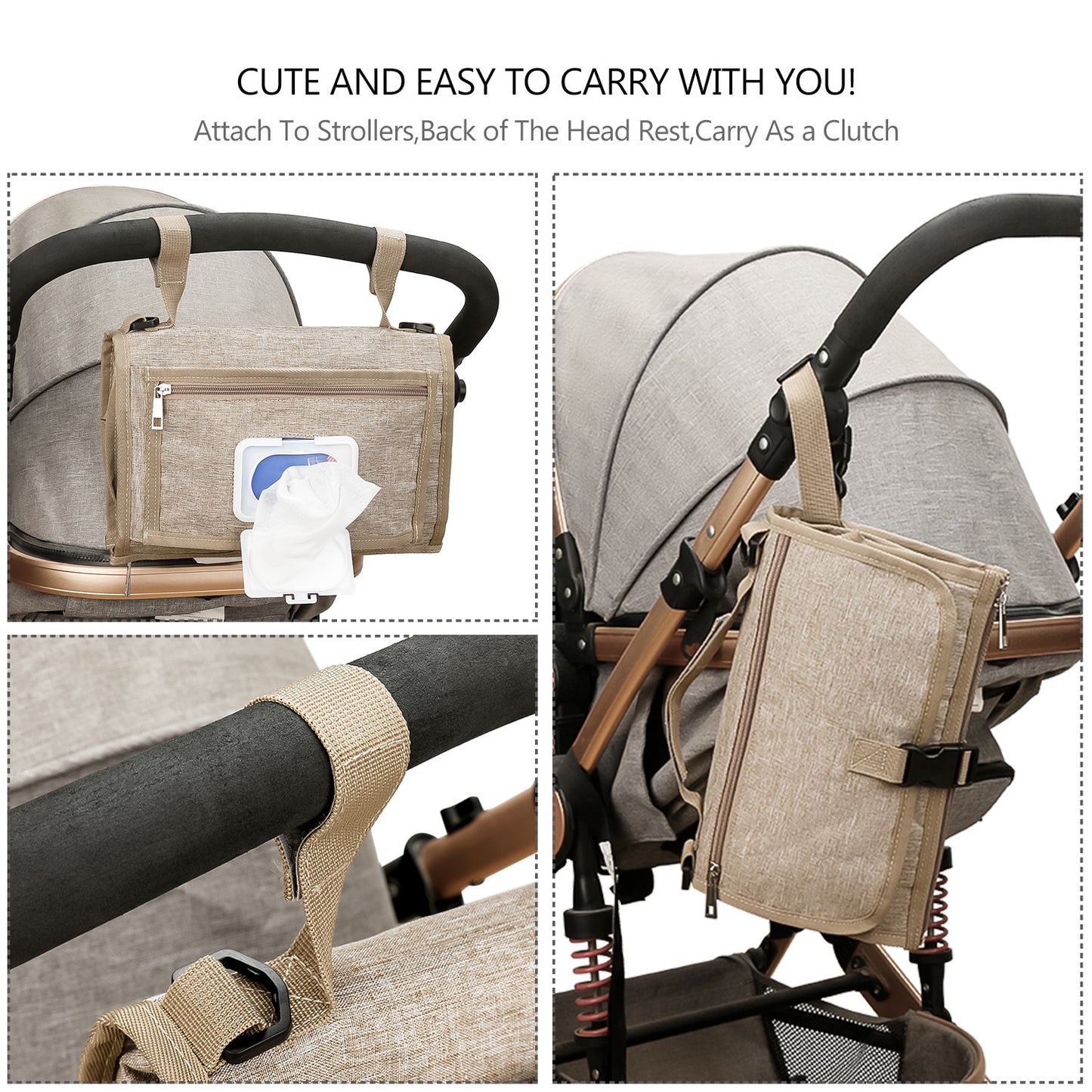 Portable Baby Changing Pad – Waterproof, Lightweight & Foldable Diaper Changing Station for On-the-Go Parents