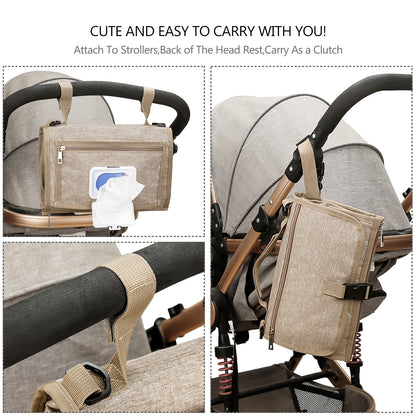 Portable Baby Changing Pad – Waterproof, Lightweight & Foldable Diaper Changing Station for On-the-Go Parents