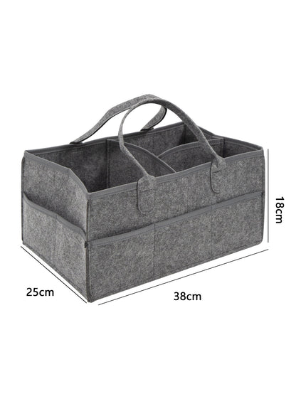 Fashion Minimalist Felt Diaper Organizer – Home or Car Storage