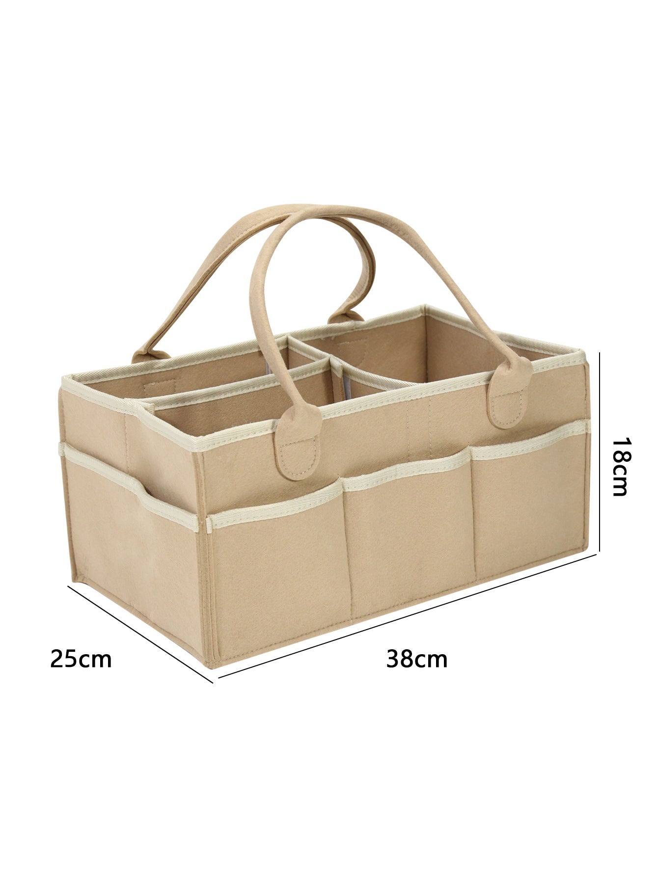 Fashion Minimalist Felt Diaper Organizer – Home or Car Storage