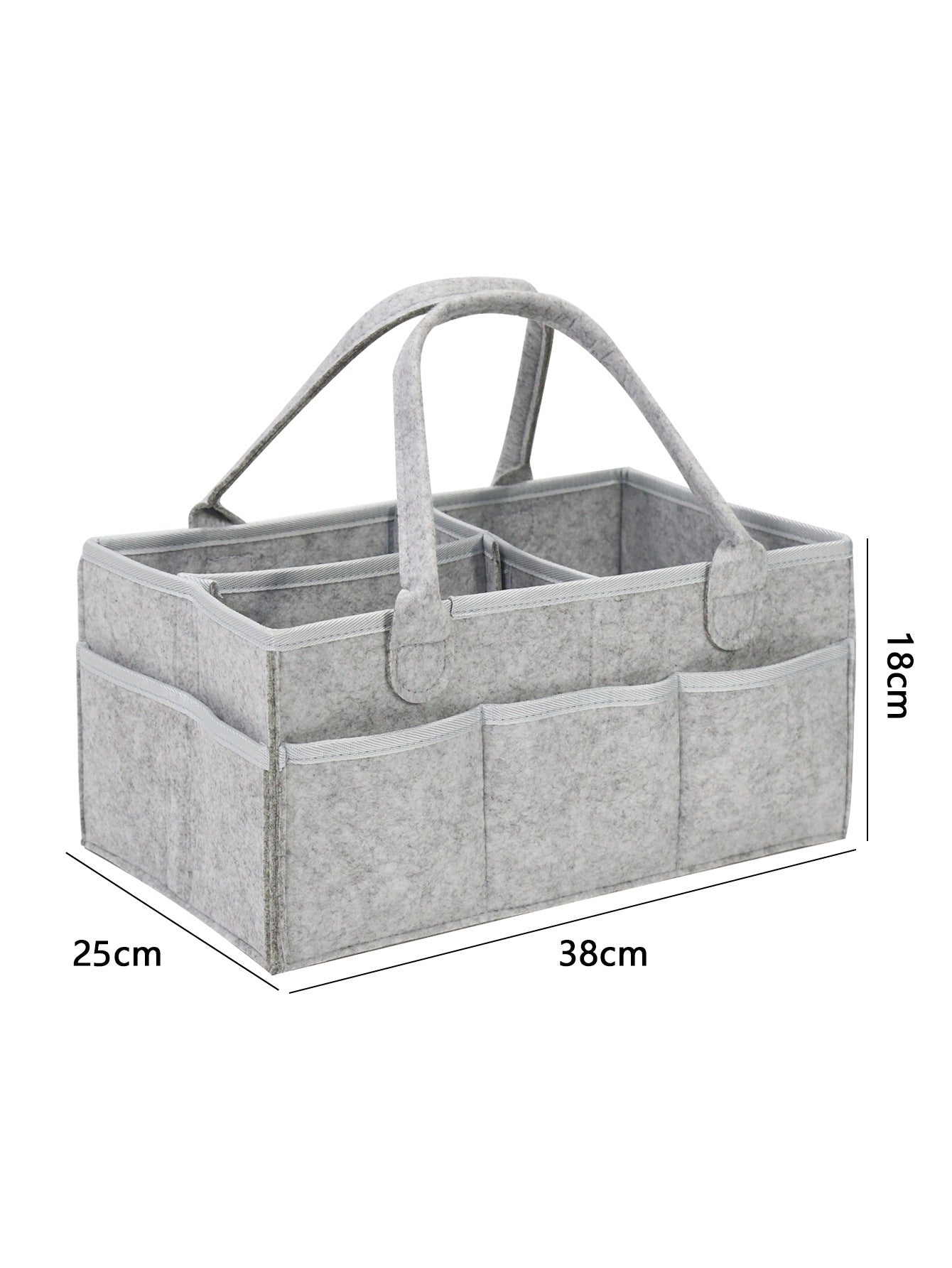 Fashion Minimalist Felt Diaper Organizer – Home or Car Storage