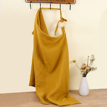 Cotton Nursing Cover Blanket – Soft Privacy On-the-Go