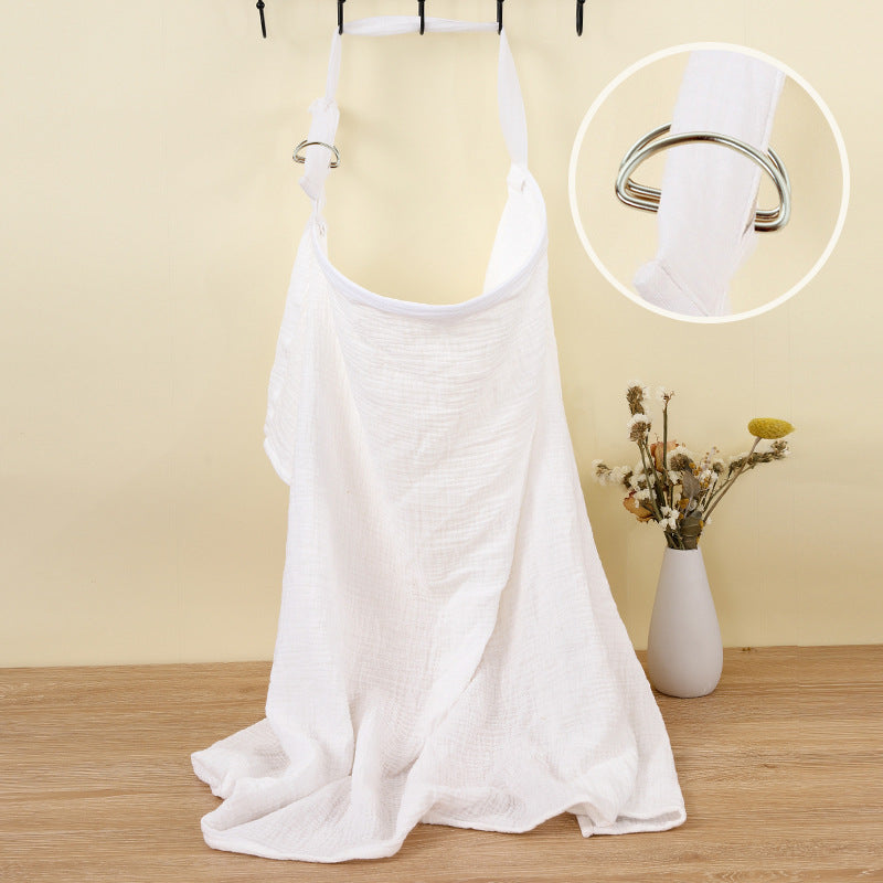 Cotton Nursing Cover Blanket – Soft Privacy On-the-Go